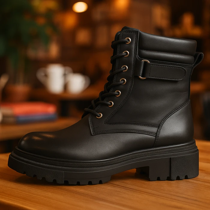 بوت چرم زنانه S509