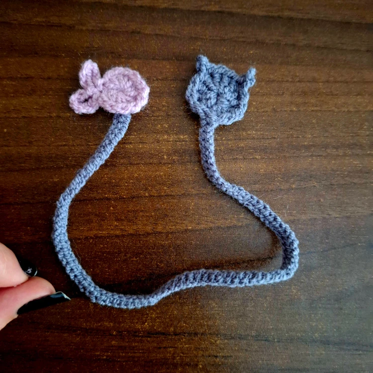 بوکمارک نشانگر کتاب فانتری گربه با ماهی
