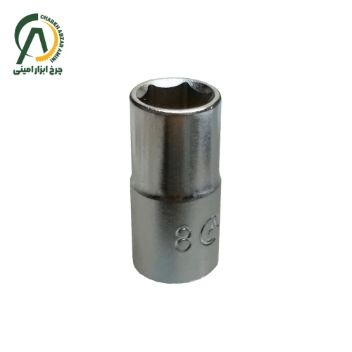 بکس 1/4 درایو کوتاه 6 پر سایز 8 هنس