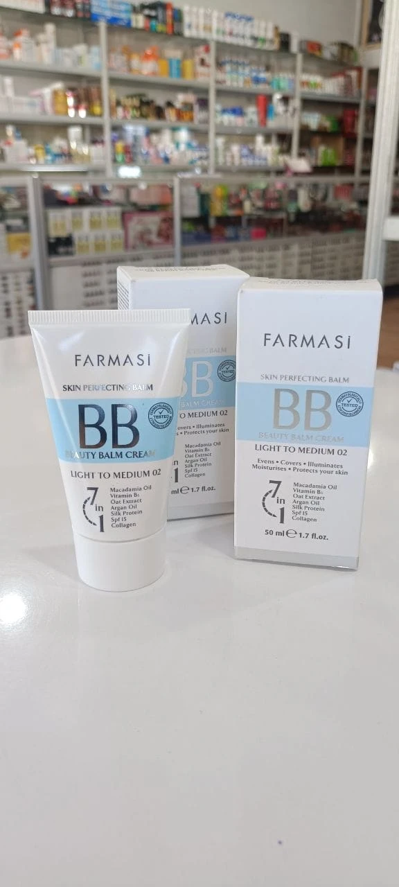بی بی کرم فارماسی Skin Perfecting رنگ Light To Medium 02 حجم 50 میلی‌لیتر