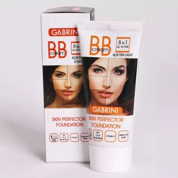بی بی کرم گابرینی اصل مدل 8 در 1 رنگ روشن Light