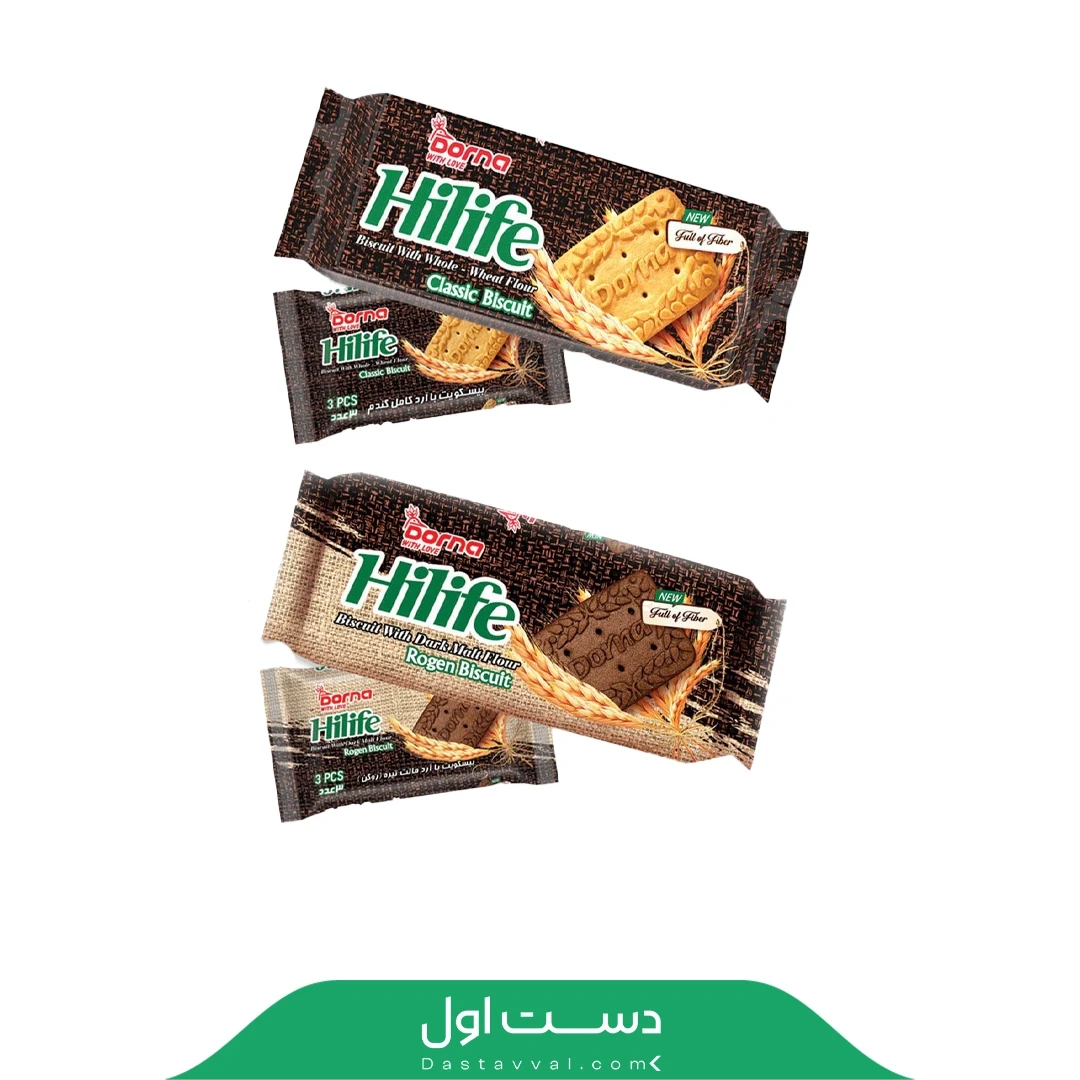بیسکوئیت هایلایف کلاسیک درنا