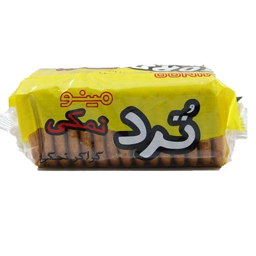 بیسکویت ترد نمکی مینو کارتن 36 عددی