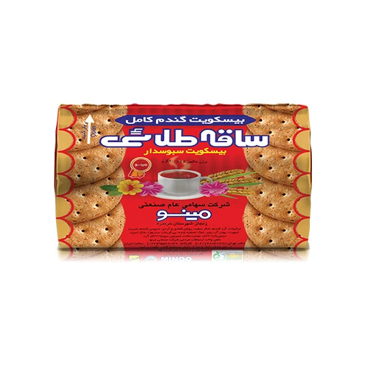 بیسکویت ساقه طلایی مینو کارتن 48 عددی