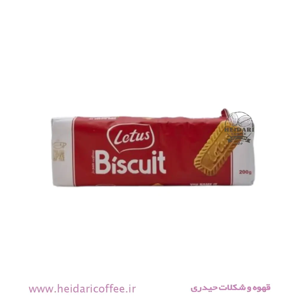 بیسکویت لوتوس (Letus) مدل بیسکوف – وزن ۲۰۰ گرم