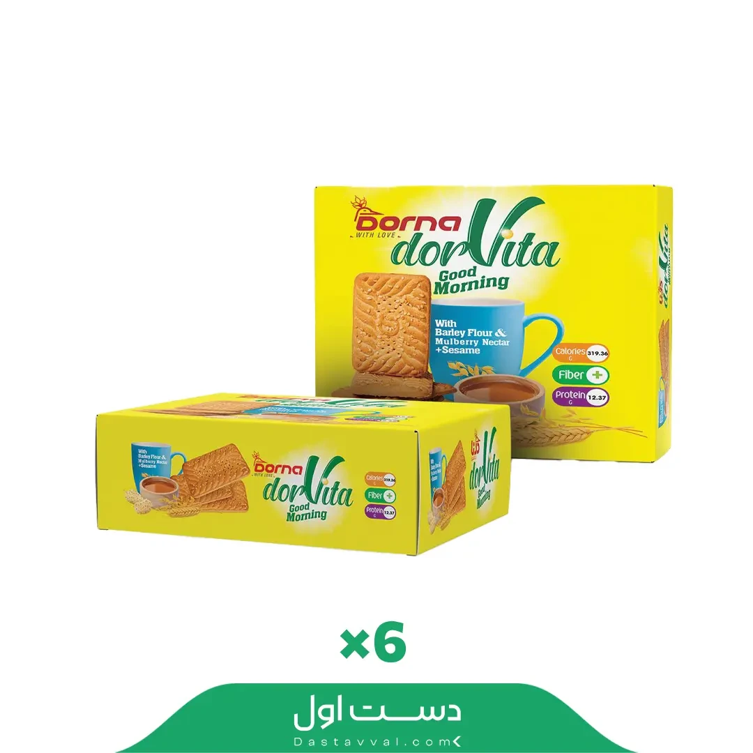 بیسکوییت درویتا درنا – کارتن ۶ عددی