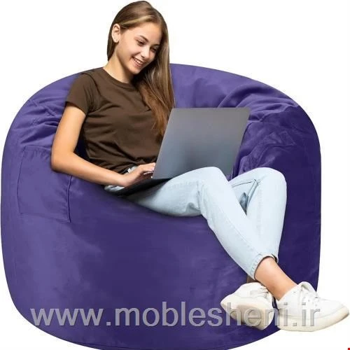 بین بگ الیافی، تک‌نفره باروکش مخمل بنفش