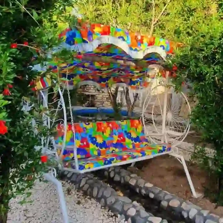 تاب باغی کالسکه ای [دو نفره] C44