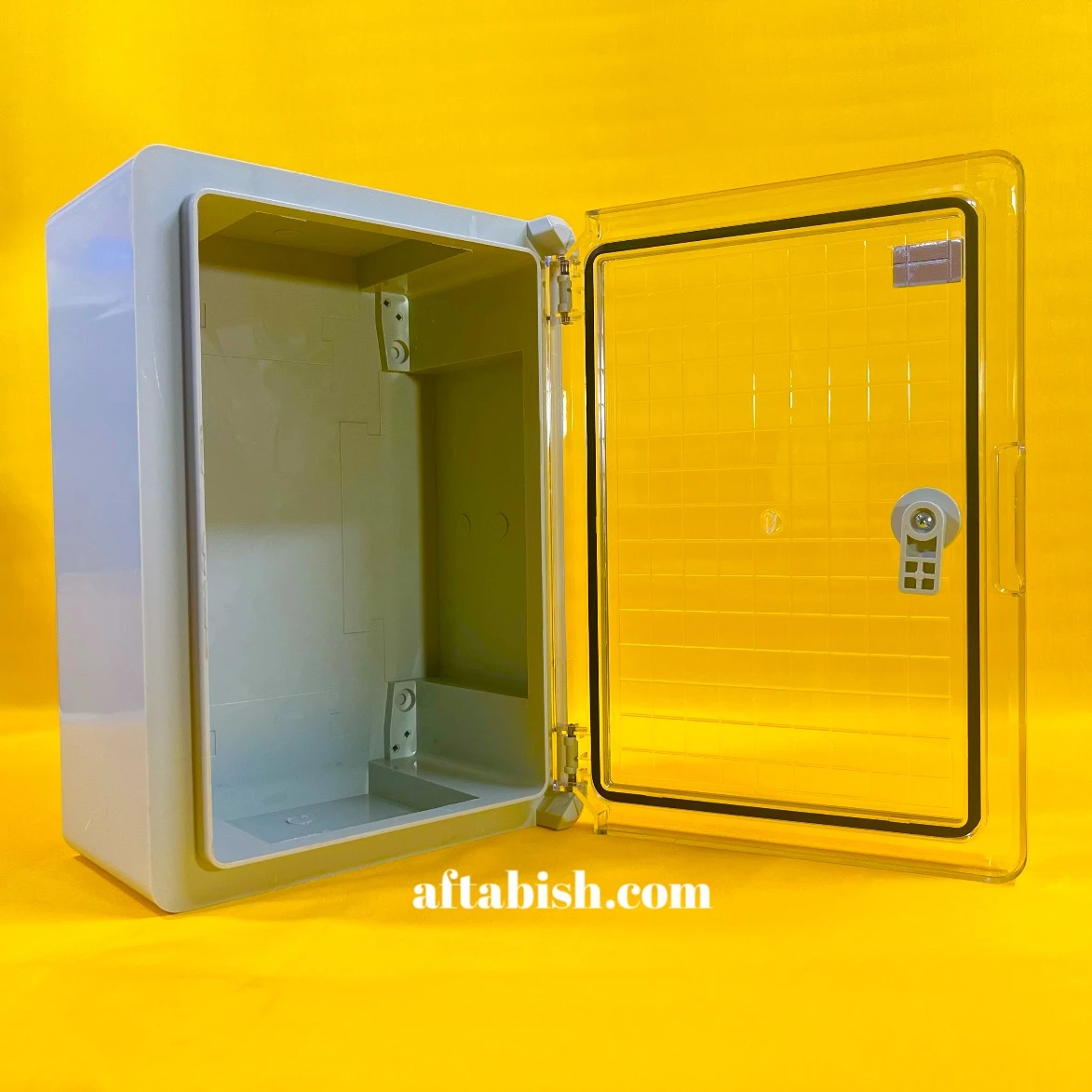 تابلو برق با بدنه ABS درب شفاف برند دانوب باکس ۲۵ در ۳۵