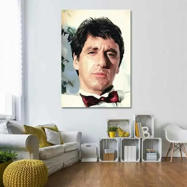 تابلو بوم چاپی لاویا طرح آلپاچینو کد ART-950