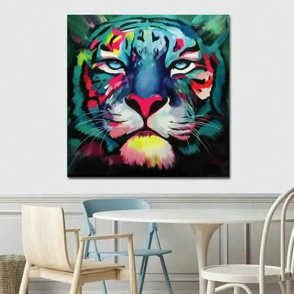 تابلو بوم چاپی لاویا طرح ببر کد ART-982