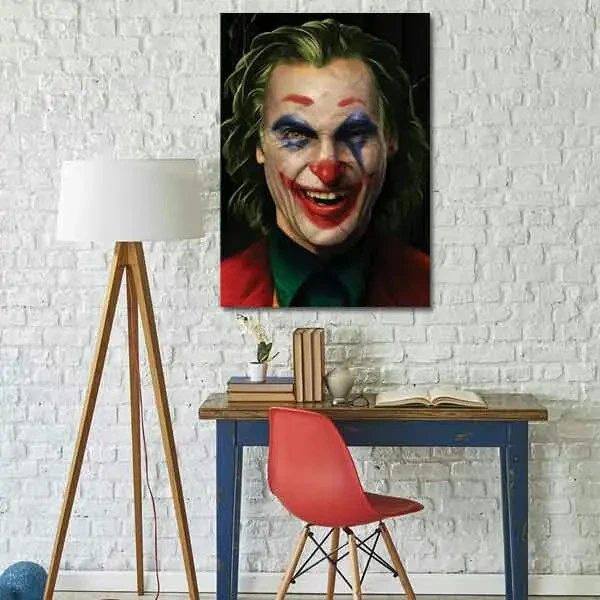 تابلو بوم چاپی لاویا طرح جوکر کد ART-885