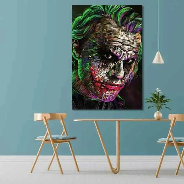 تابلو بوم چاپی لاویا طرح جوکر کد ART-902