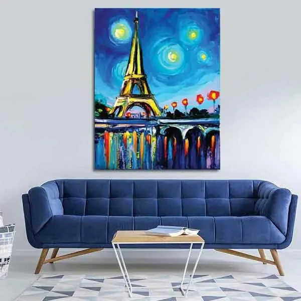 تابلو بوم چاپی لاویا طرح پاریس کد ART-1156