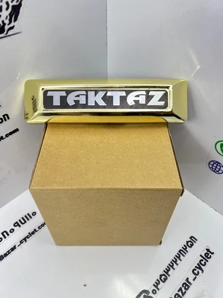 تابلو جلو فلزی موتور سیکلت هندا طلایی برند TAKTAZ
