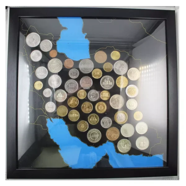 تابلو سکه های کلکسیونی سوپر بانکی جمهوری اسلامی – Brd-1001
