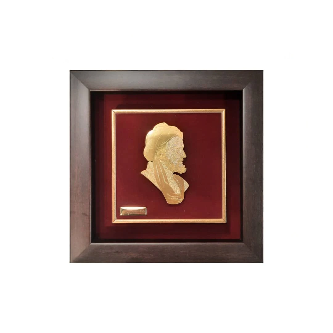 تابلو طلاکوب پرتره سه بعدی – 25*25