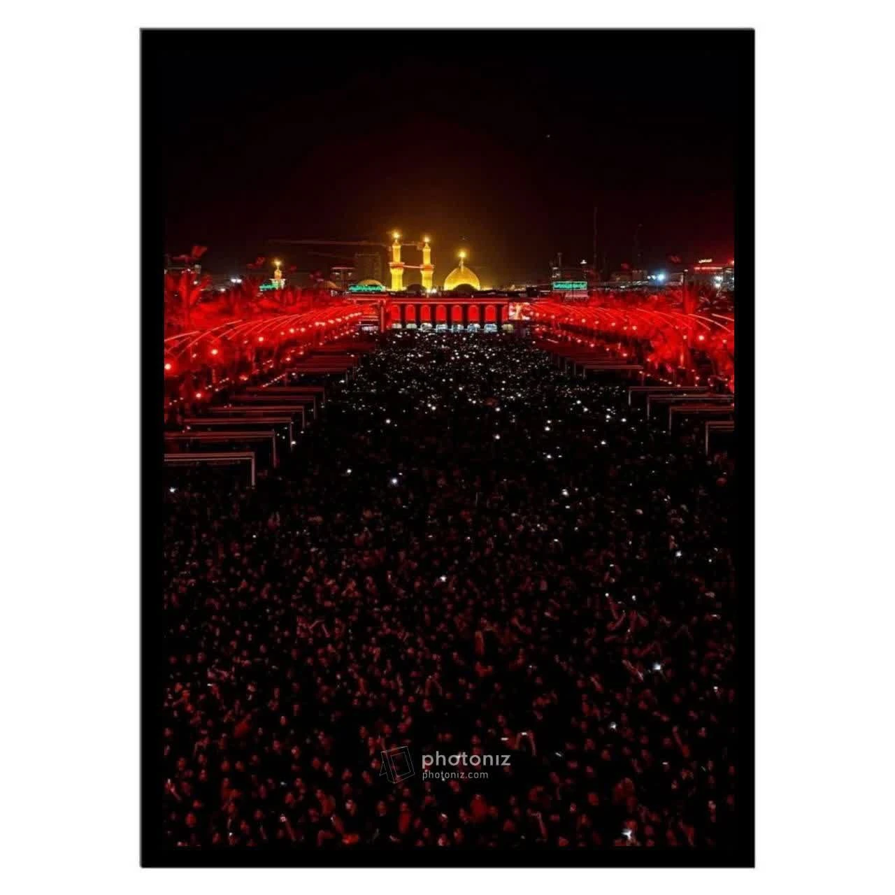 تابلو عکس مذهبی کد 2717