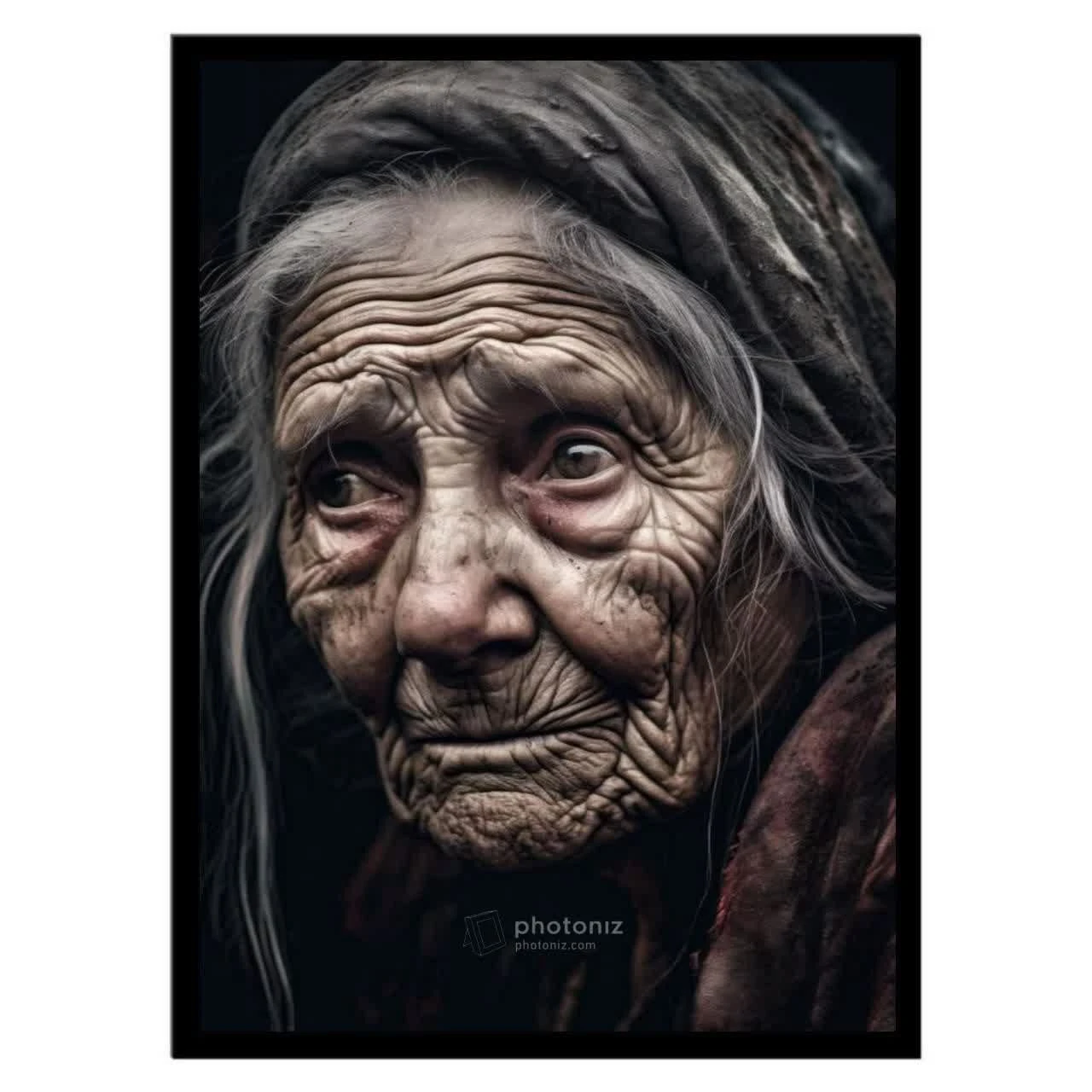 تابلو عکس چهره کد 2539