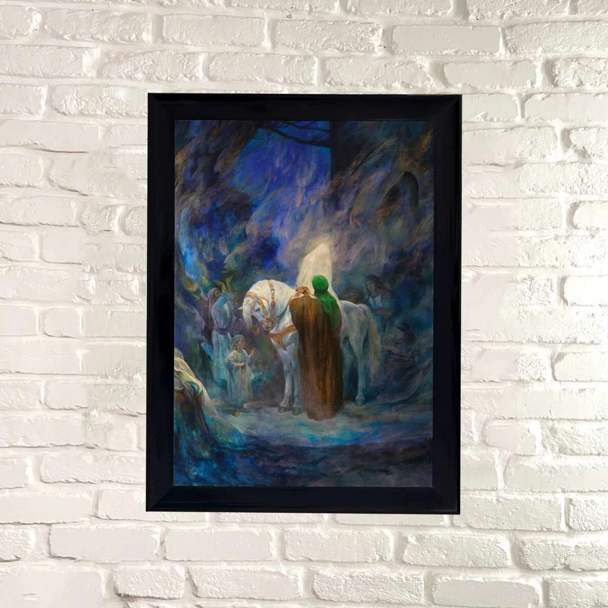 تابلو مرج البحرین (اثر حسن روح الامین) – با کیفیت درجه یک