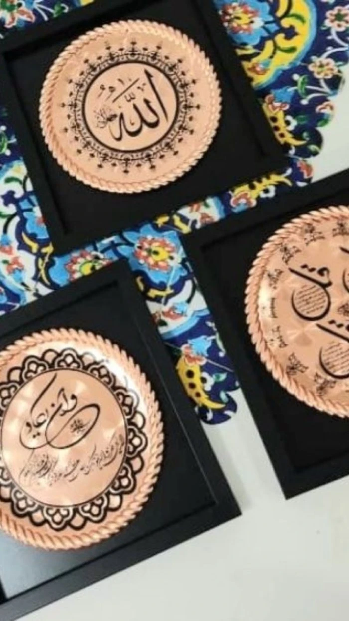 تابلو و دیوارکوب مسی ابعاد ۲۹ در ۲۹سانت