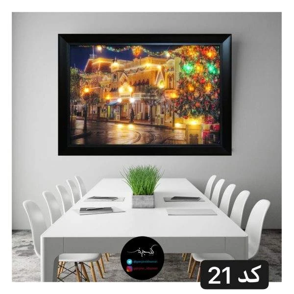تابلو چراغدار کریسمسی