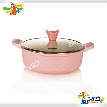 تابه دو دسته گرانیت مدل اوشن