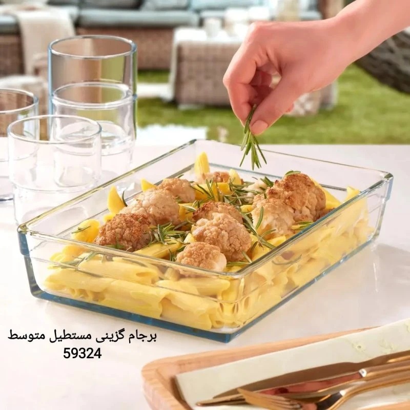 تابه مستطیل بورجام پاشاباغچه