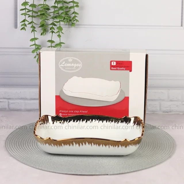 تابه مستطیل موج چینی لمون سایز کوچک پرایم گلد 316S