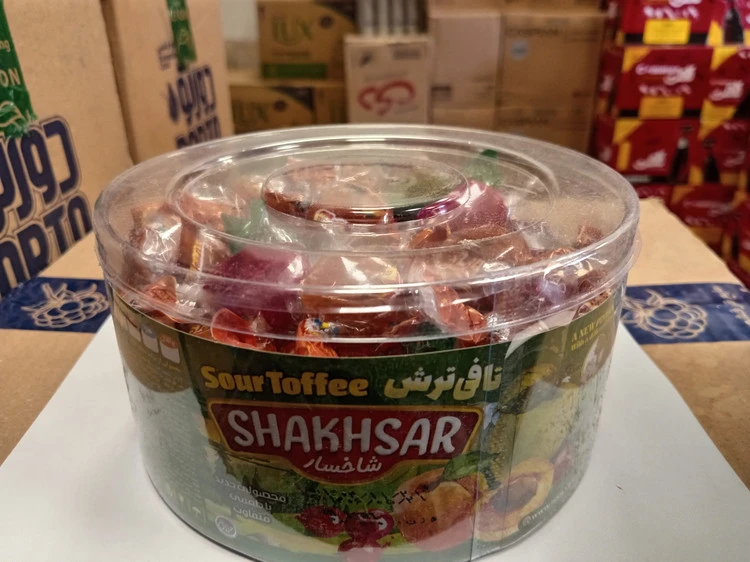 تافی ترش شاخسار 500 گرم