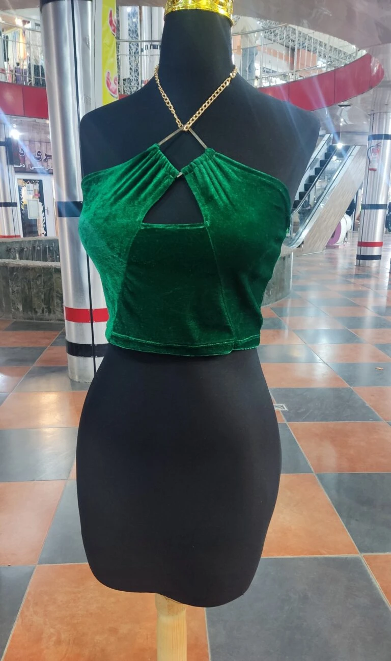 تاپ مجلسی دخترانه مخمل