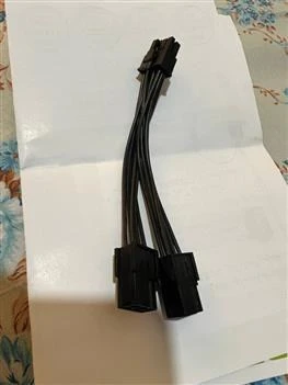 تبدیل 8 پین برق پاور به دو تا 2+6 پین نر VGA