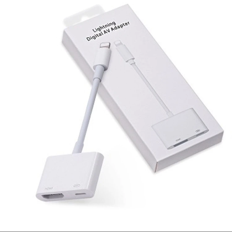 تبدیل lightning به hdmi و lightninig