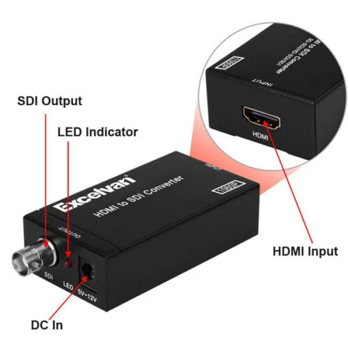 تبدیل اچ دی ام آی به اس دی آی – HDMI to SDI HDMI to SDI