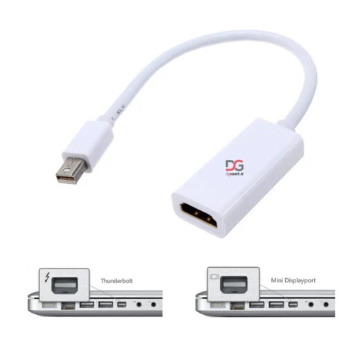 تبدیل مینی دیس پلی پورت به اچ دی ام – MINI DISPLAY PORT به HDMI Convert Mini Display To HDMI