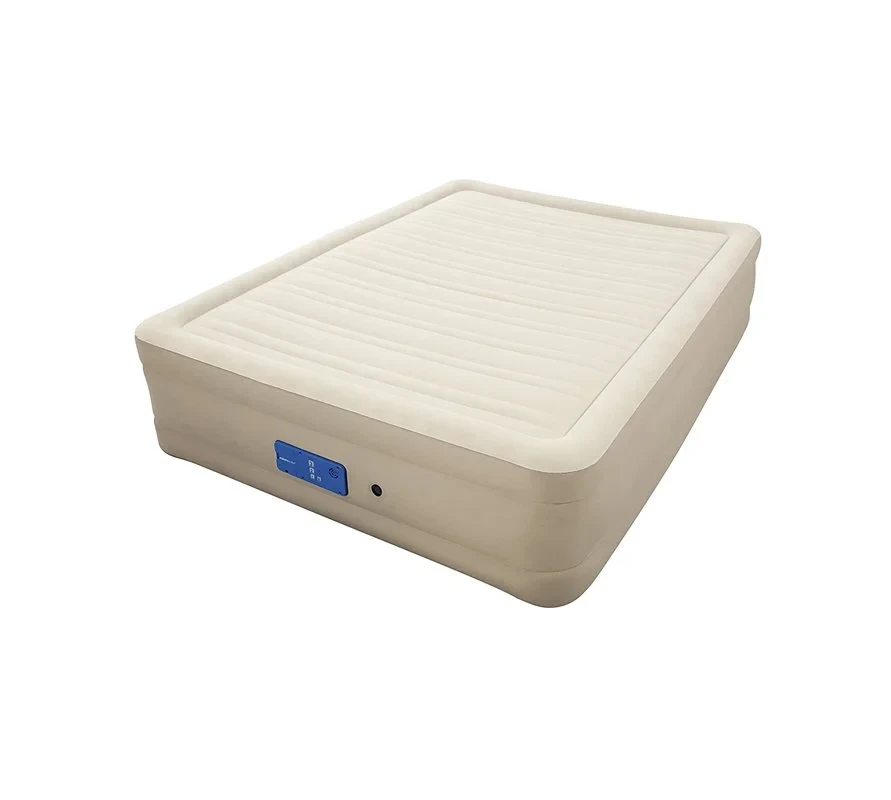 تخت خواب بادی دو نفره کرمی با پمپ بست وی bestway 69032