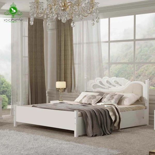 تخت خواب دو نفره MDF وکیوم مدل والریا