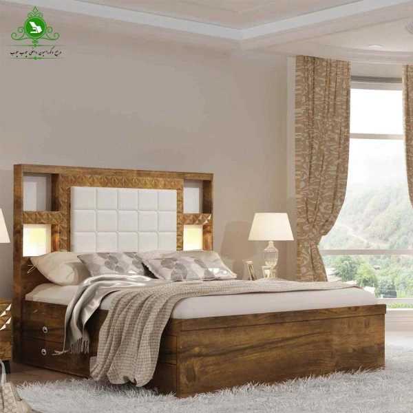 تخت خواب دو نفره کارولین