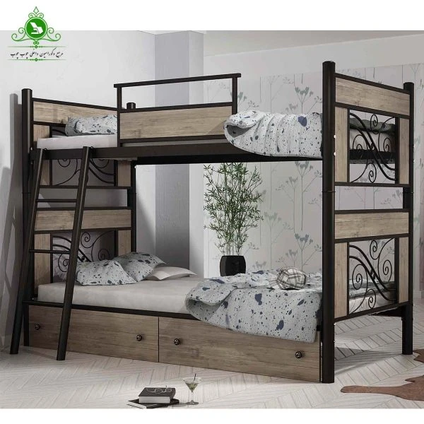 تخت خواب دوطبقه مدل ملودی
