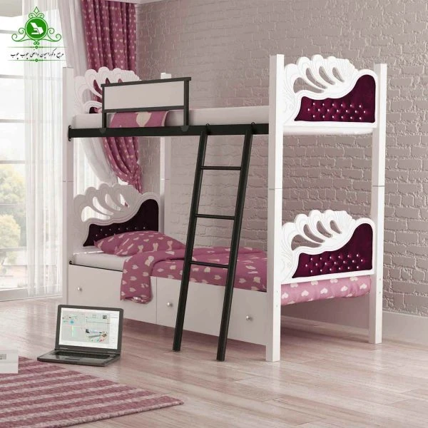 تخت خواب دوطبقه مدل والریا