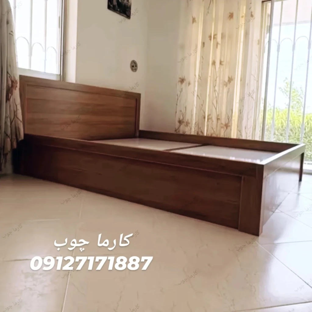 تخت لبه دوبل ساده