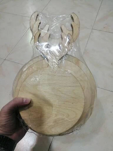 تخته سرو 3 عددی دایره گوزن 16 میل چوب روس قابل شستشو