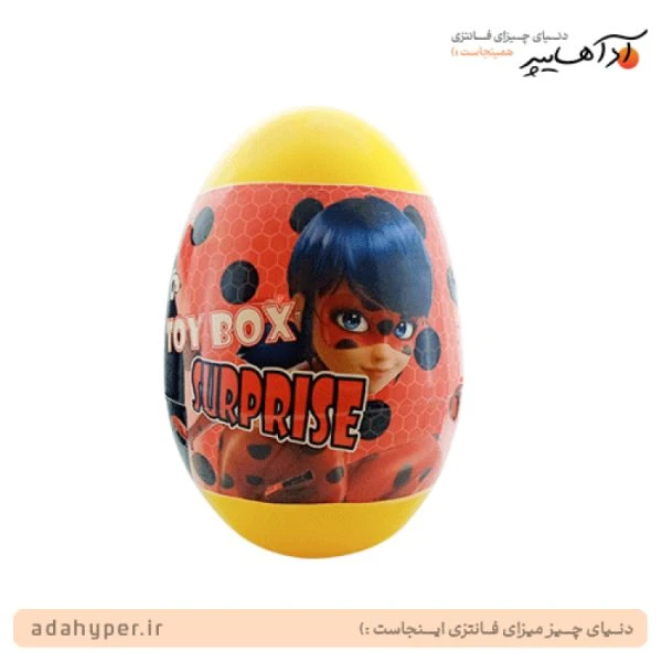 تخم مرغ شانسی سایز بزرگ دایناسوری