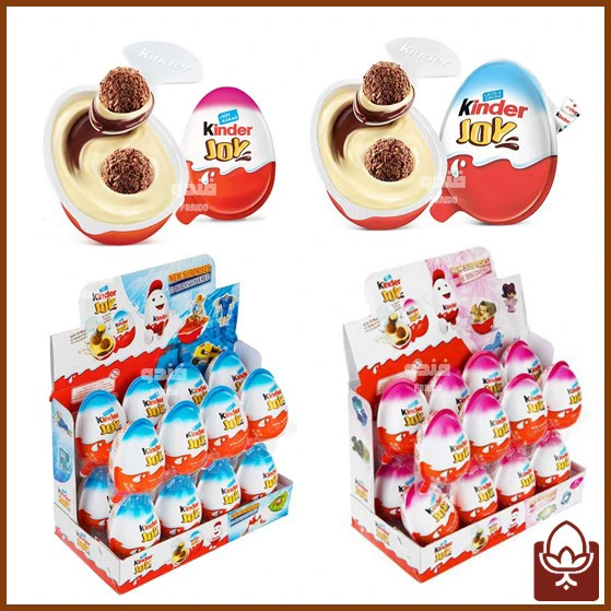 تخم مرغ شانسی کیندر جوی 2 مدل Kinder Joy اصل با بهترین قیمت | شکلات کیندر سورپرایز پسرانه و دخترانه