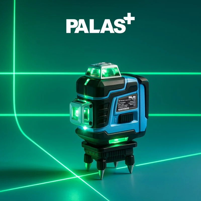 تراز لیزری 16 خط شارژی نور سبز پالاس مدل P5150