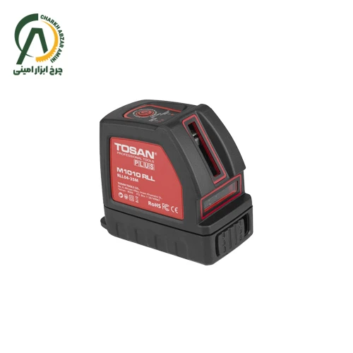 تراز لیزری دو خط نور قرمز توسن مدل M1010RLL