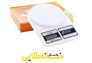 ترازو اشپزخانه سفید sf400 جعبه زرد 10کیلو گرمی