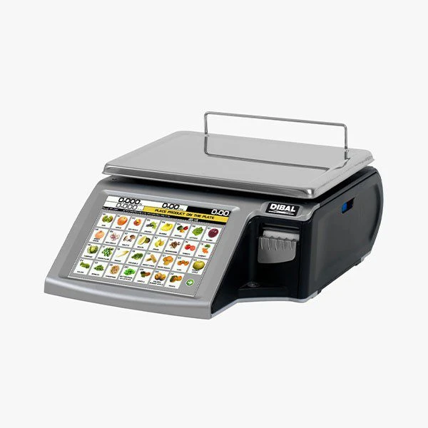 ترازو فروشگاهی لیبل پرینتر لمسی دیبال D955 بی ستون
