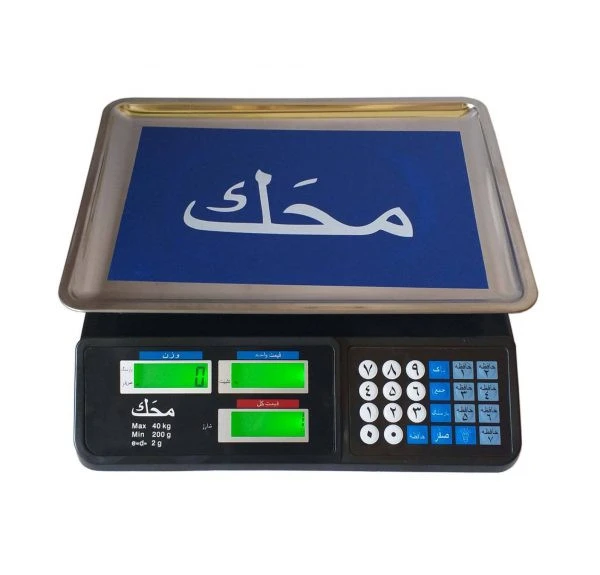 ترازو فروشگاهی محک ۴۰کیلو گرمی