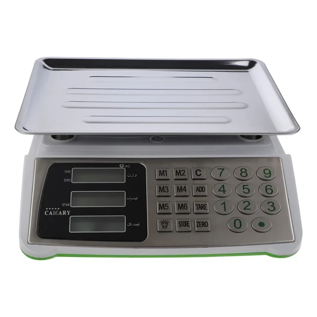 ترازو فروشگاهی کمری مدل 50kg/5g 6digit plus
